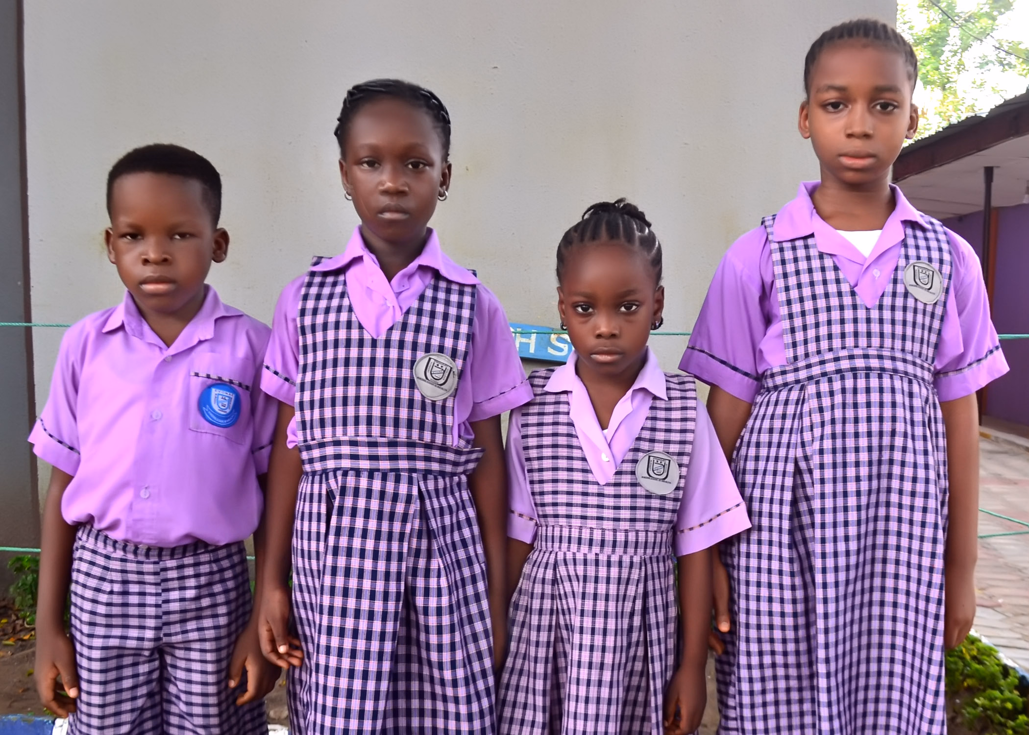 Image of Evonae Primary School students
